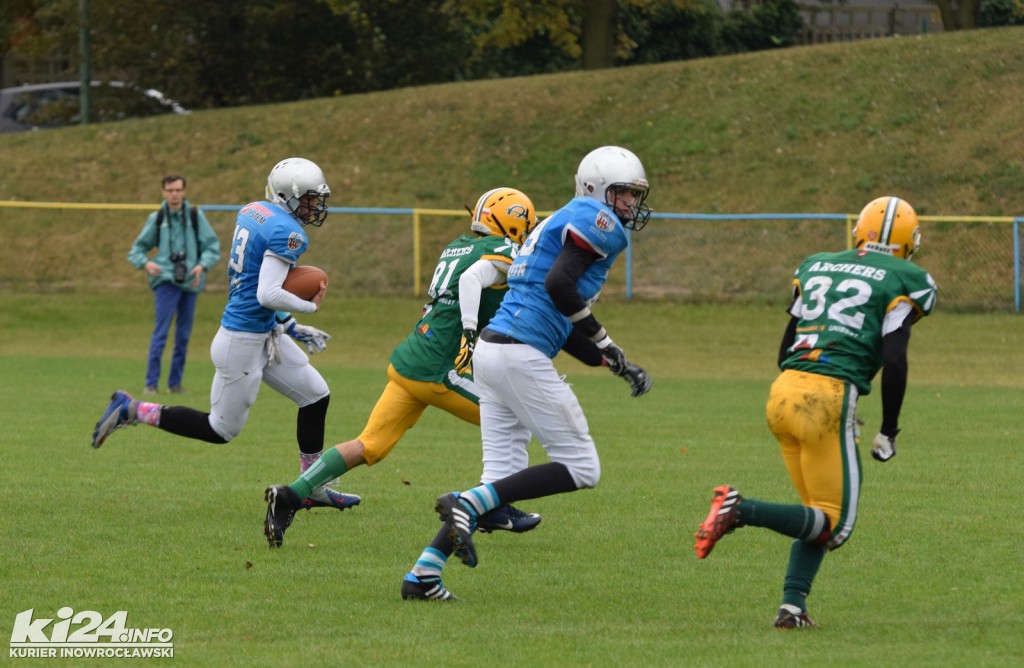 Futbol amerykański rządzi na stadionie Goplanii