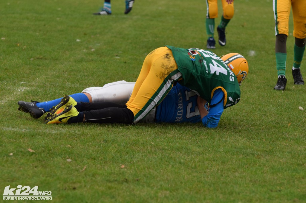 Futbol amerykański rządzi na stadionie Goplanii