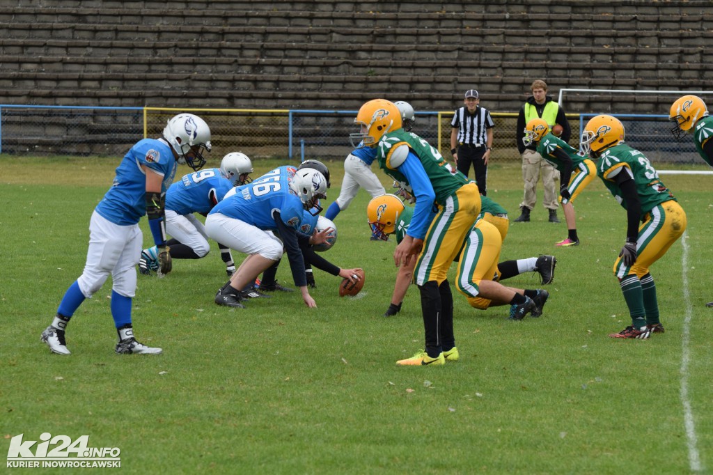 Futbol amerykański rządzi na stadionie Goplanii