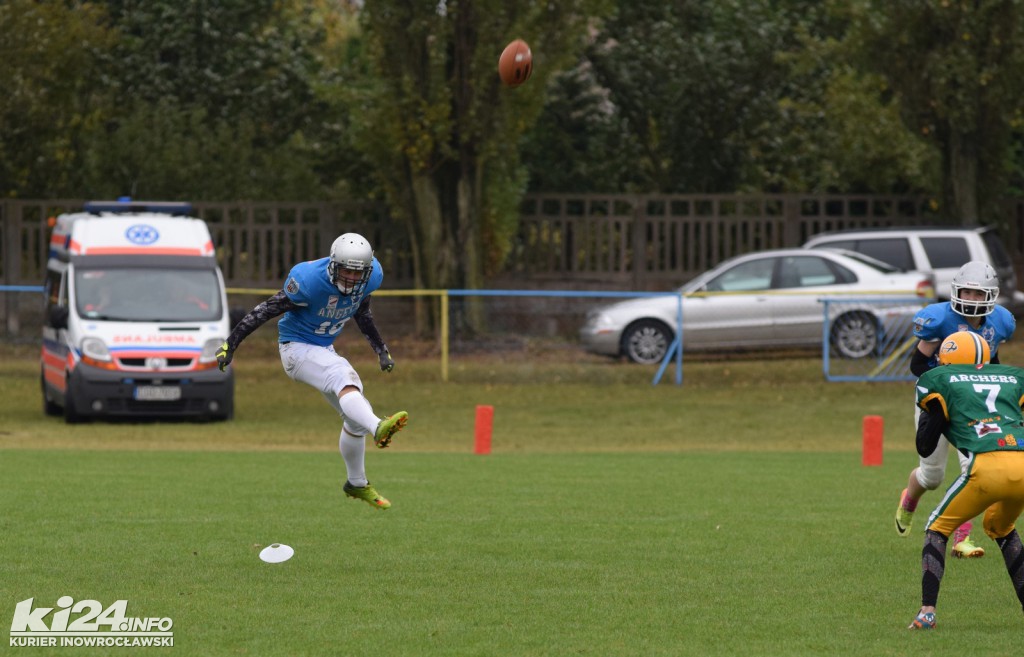 Futbol amerykański rządzi na stadionie Goplanii