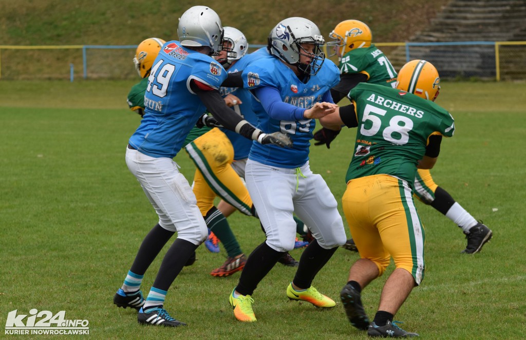 Futbol amerykański rządzi na stadionie Goplanii