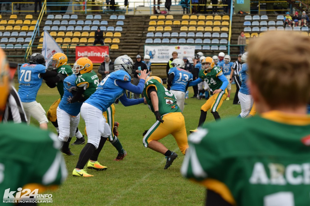Futbol amerykański rządzi na stadionie Goplanii