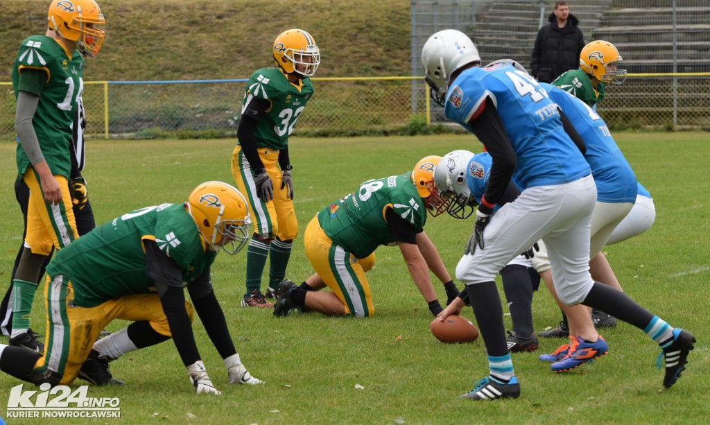 Futbol amerykański rządzi na stadionie Goplanii