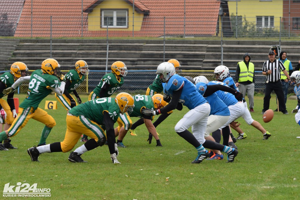 Futbol amerykański rządzi na stadionie Goplanii