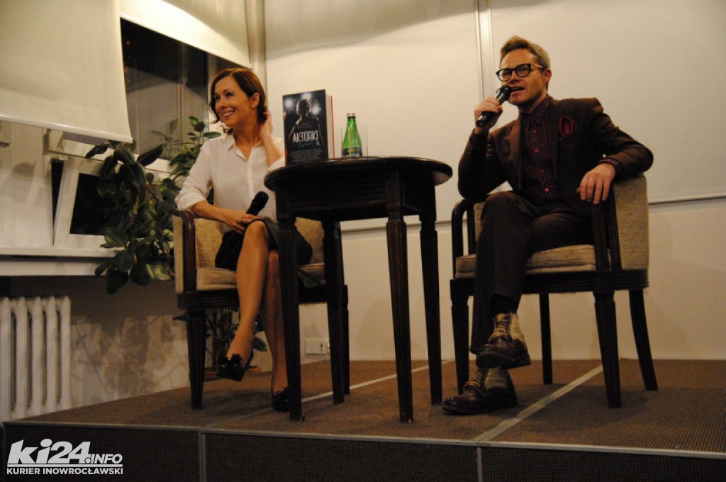 Jolanta Fraszyńska w Bibliotece Miejskiej