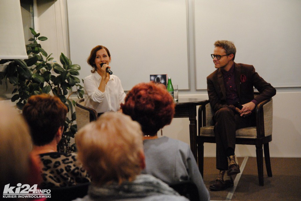 Jolanta Fraszyńska w Bibliotece Miejskiej