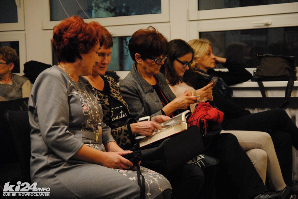Jolanta Fraszyńska w Bibliotece Miejskiej