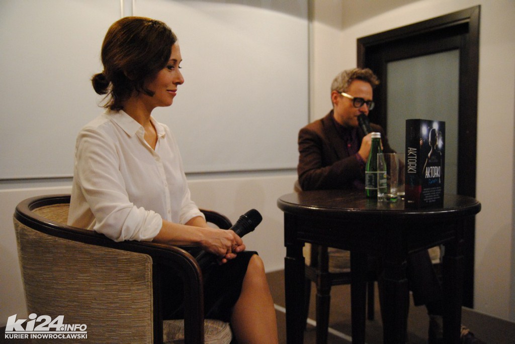 Jolanta Fraszyńska w Bibliotece Miejskiej