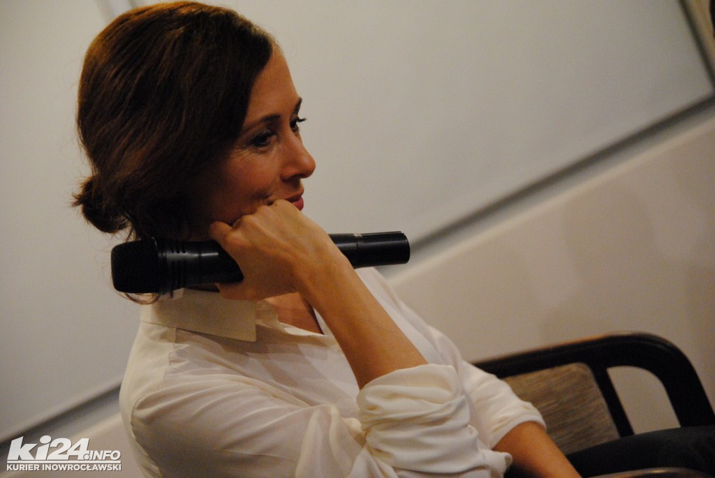 Jolanta Fraszyńska w Bibliotece Miejskiej
