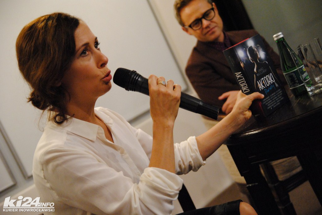 Jolanta Fraszyńska w Bibliotece Miejskiej
