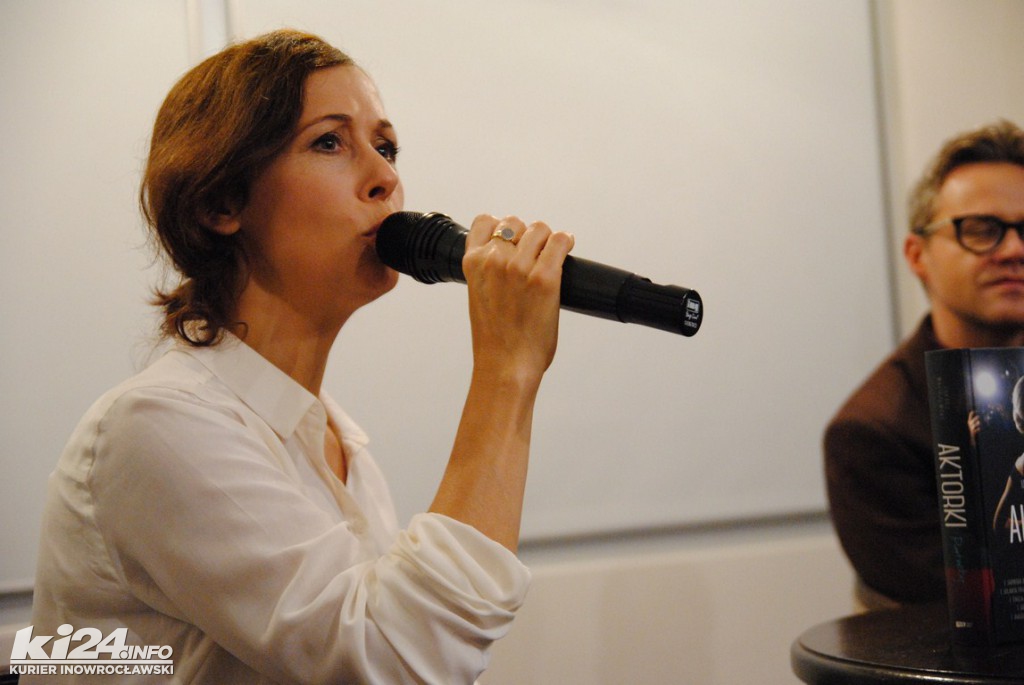 Jolanta Fraszyńska w Bibliotece Miejskiej