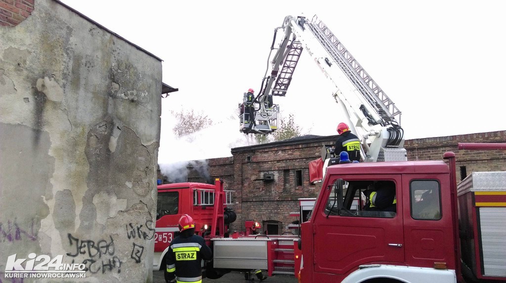 Groźny pożar w Mątwach. Trwa akcja ratownicza