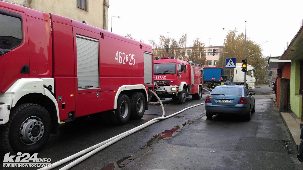 Groźny pożar w Mątwach. Trwa akcja ratownicza