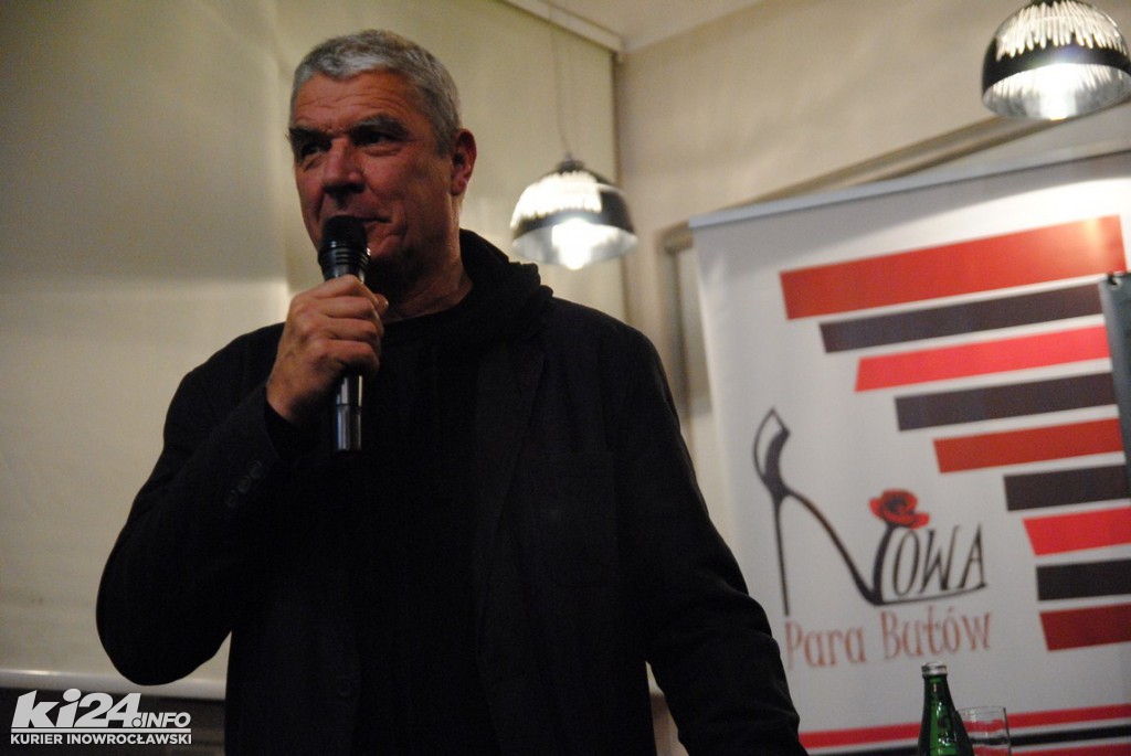 Andrzej Stasiuk w bibliotece