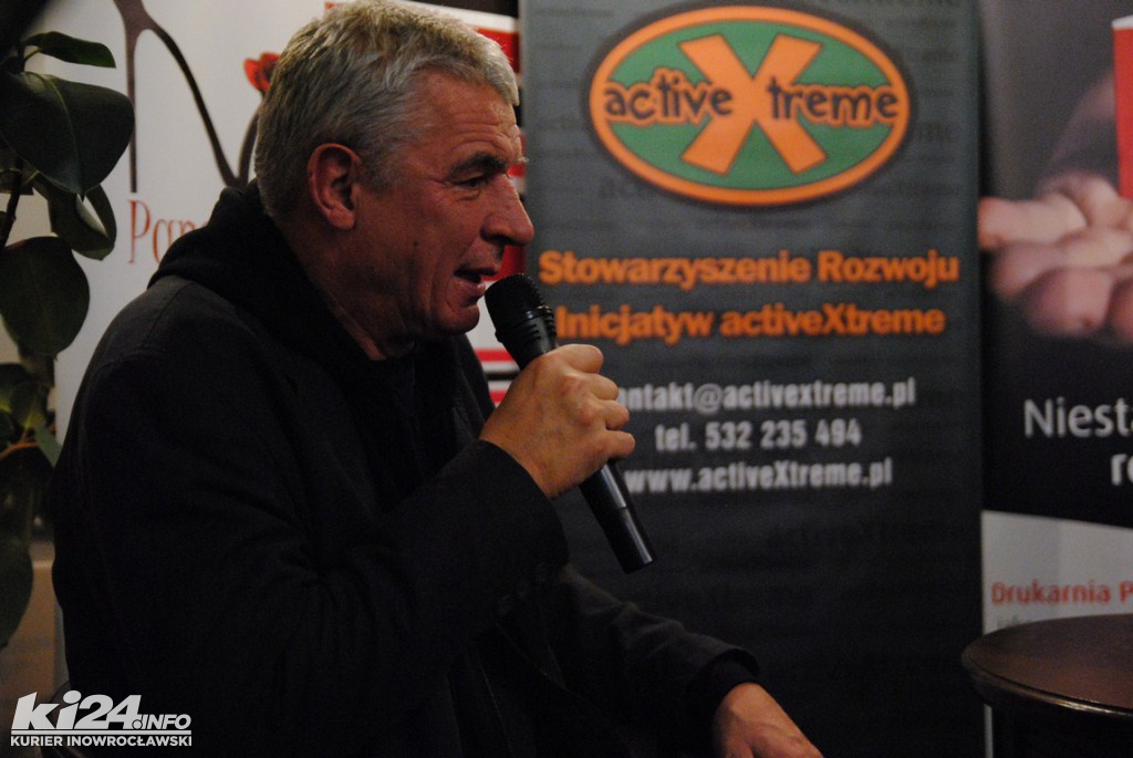 Andrzej Stasiuk w bibliotece