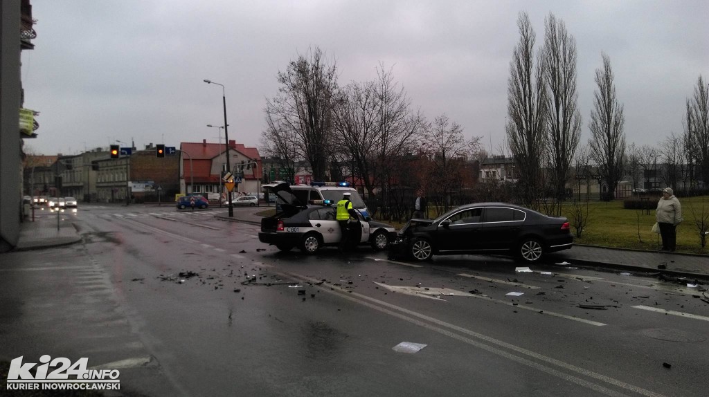 Policyjny pościg zakończony wypadkiem