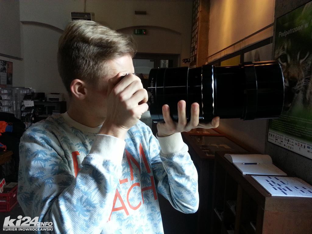 Uczniowie Budowlanki odkrywali tajemnice fotografii