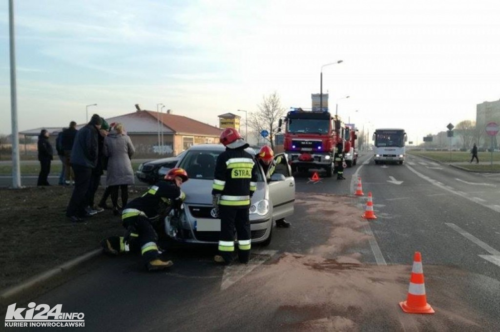 Kolejna kolizja na rąbińskim skrzyżowaniu