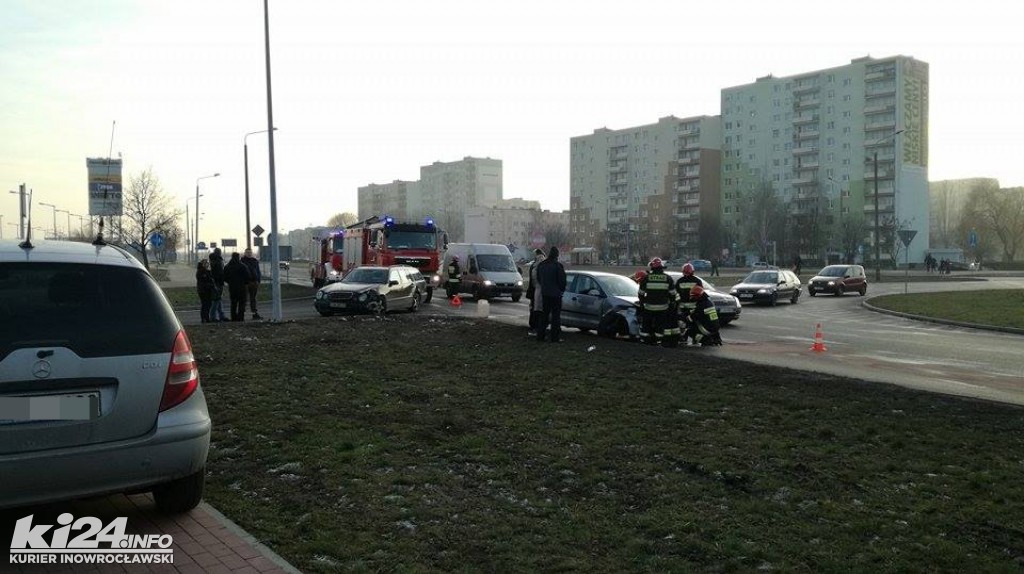 Kolejna kolizja na rąbińskim skrzyżowaniu
