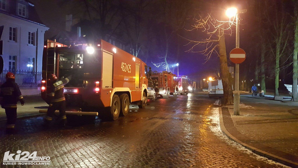 Śmierć w pożarze w centrum Inowrocławia