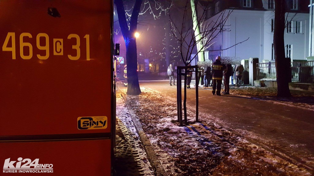 Śmierć w pożarze w centrum Inowrocławia