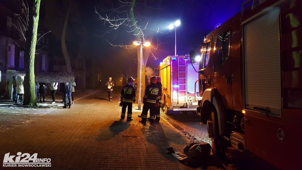 Śmierć w pożarze w centrum Inowrocławia