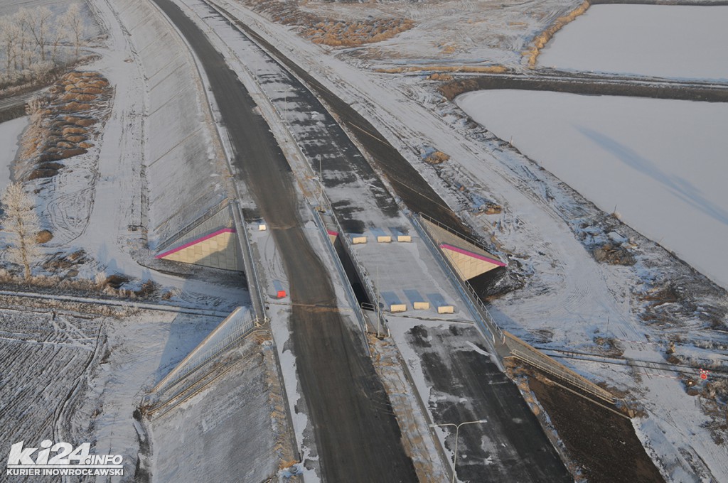 Obwodnica Inowrocławia, styczeń 2017