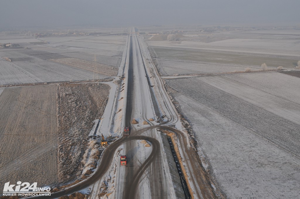 Obwodnica Inowrocławia, styczeń 2017