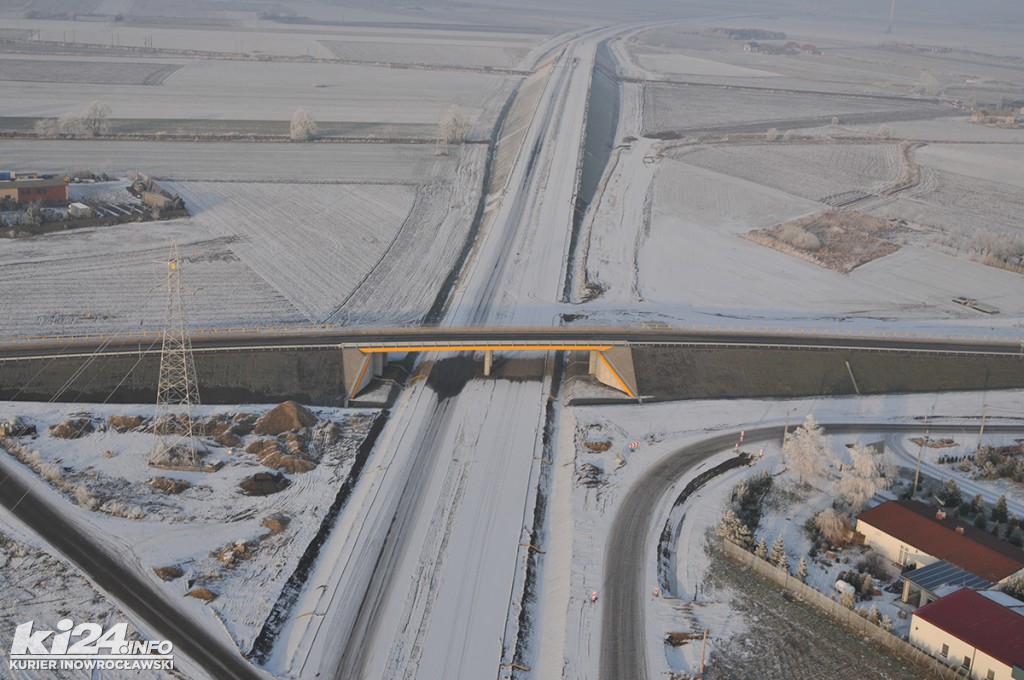 Obwodnica Inowrocławia, styczeń 2017