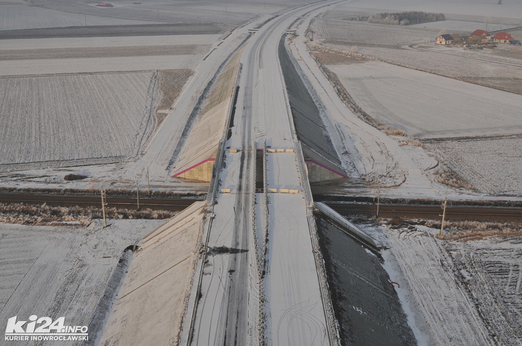Obwodnica Inowrocławia, styczeń 2017