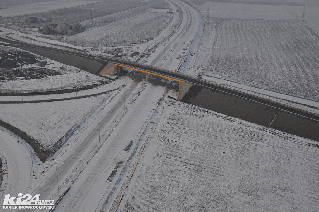 Obwodnica Inowrocławia, styczeń 2017