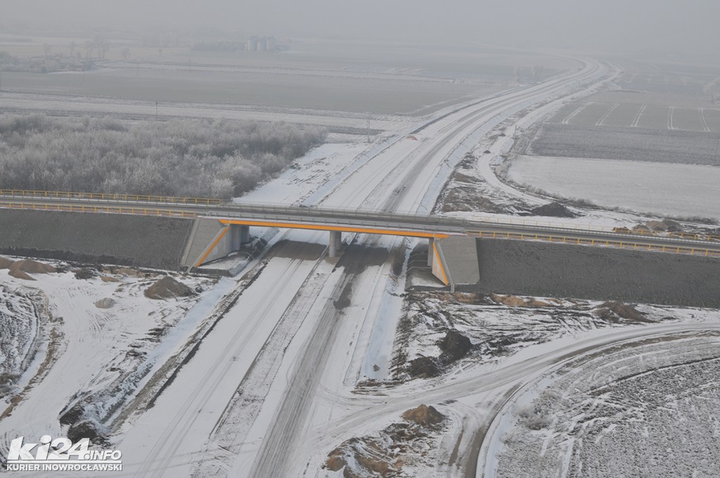Obwodnica Inowrocławia, styczeń 2017