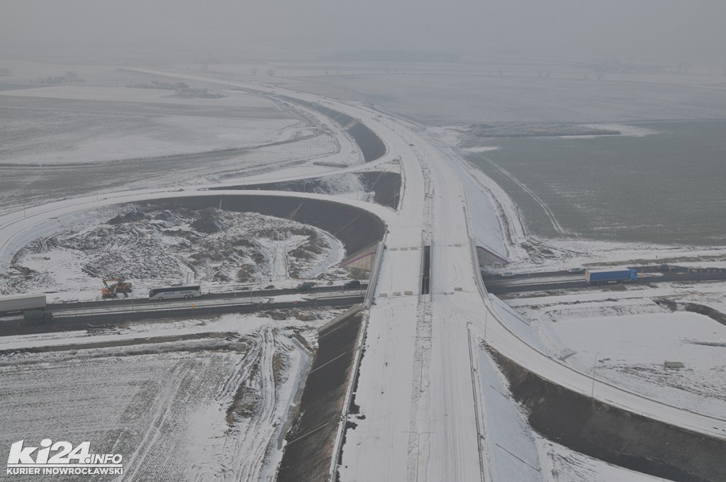 Obwodnica Inowrocławia, styczeń 2017