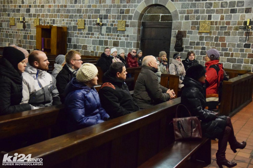 Zwiedzali Inowrocław z przewodnikiem