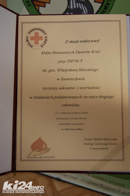 Podwójne święto krwiodawców w Budowlance