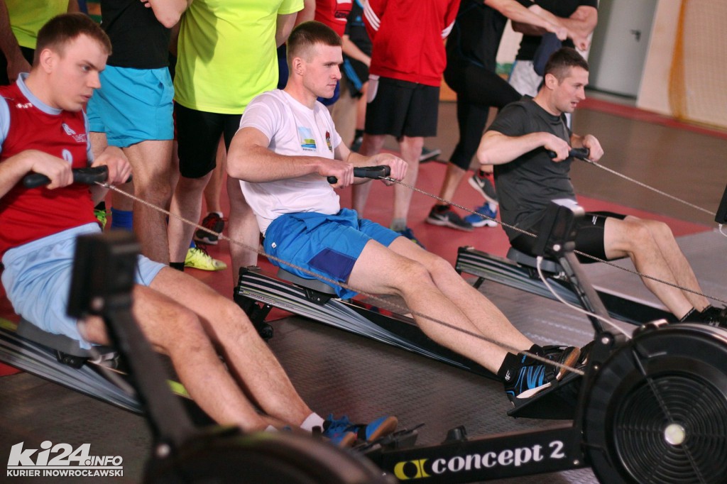 Mistrzostwa Województwa Kujawsko-Pomorskiego Strażaków na Ergometrze Wioślarskim