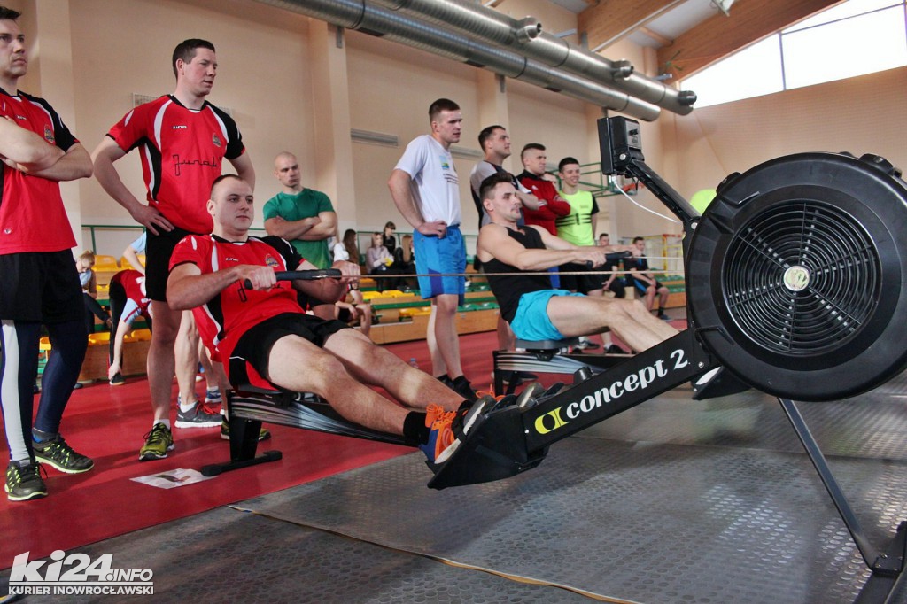 Mistrzostwa Województwa Kujawsko-Pomorskiego Strażaków na Ergometrze Wioślarskim