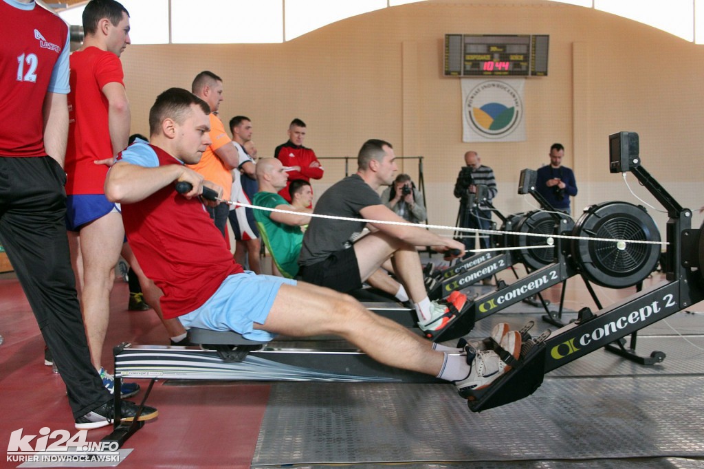 Mistrzostwa Województwa Kujawsko-Pomorskiego Strażaków na Ergometrze Wioślarskim