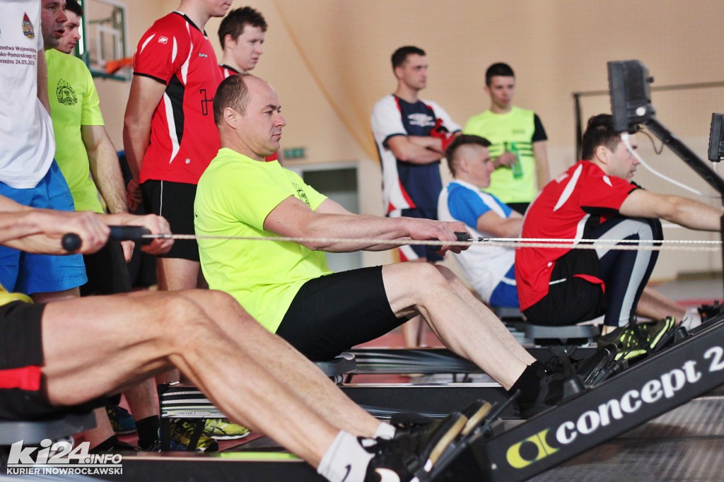Mistrzostwa Województwa Kujawsko-Pomorskiego Strażaków na Ergometrze Wioślarskim