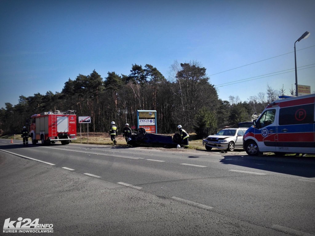 Groźny wypadek na trasie do Torunia