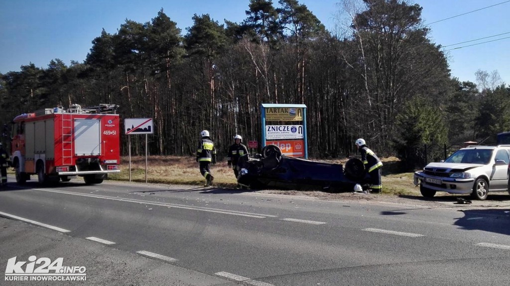 Groźny wypadek na trasie do Torunia