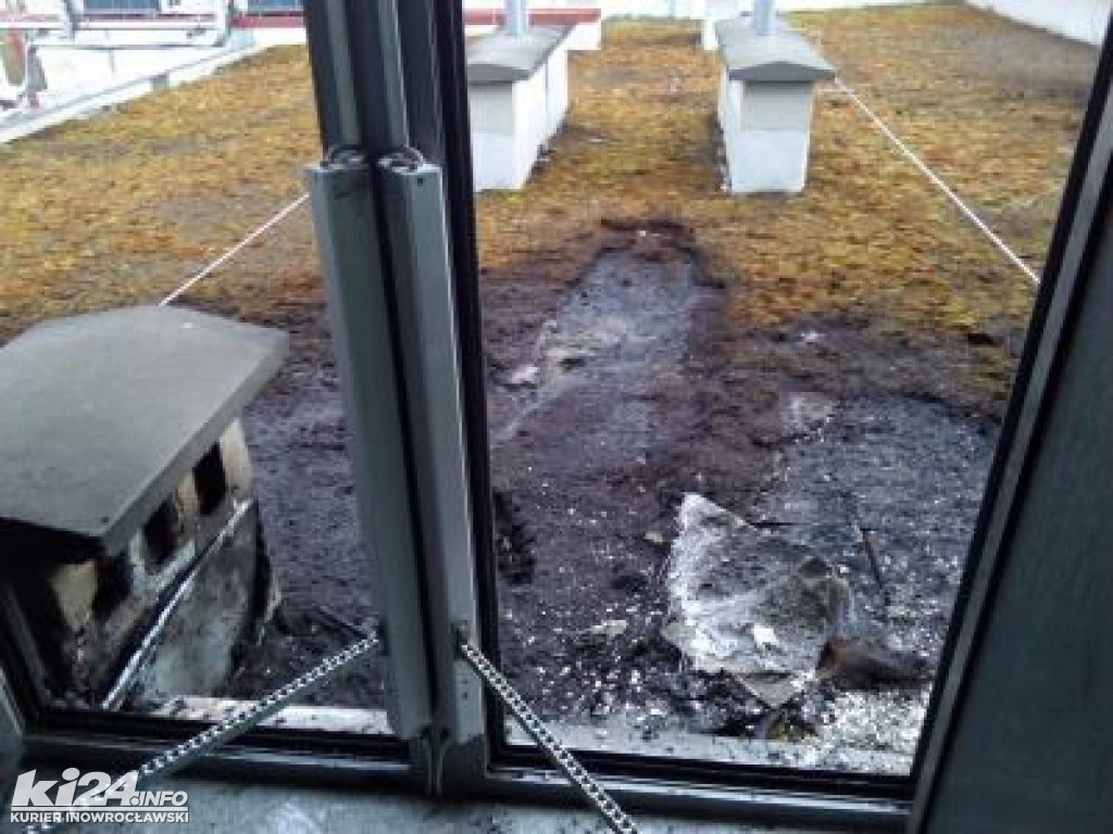 Strażacka akcja w centrum miasta