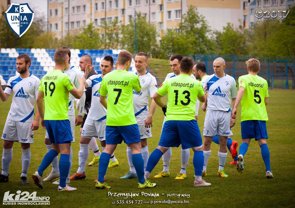 Unia Janikowo - Naprzód Jabłonowo Pomorskie 3.05.2017