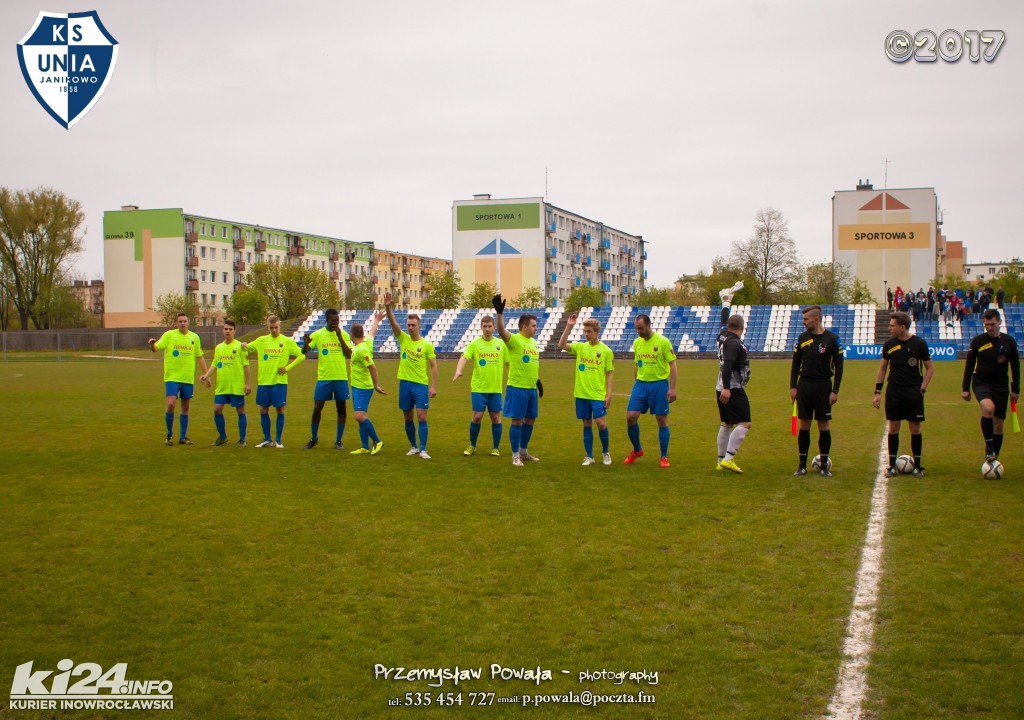 Unia Janikowo - Naprzód Jabłonowo Pomorskie 3.05.2017
