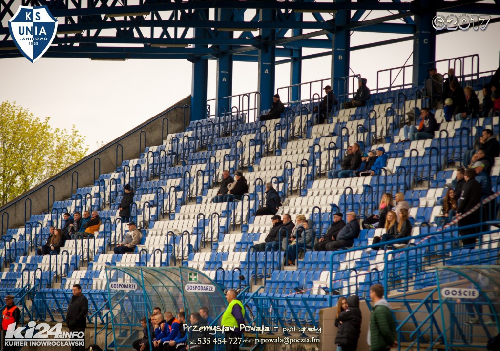 Unia Janikowo - Naprzód Jabłonowo Pomorskie 3.05.2017