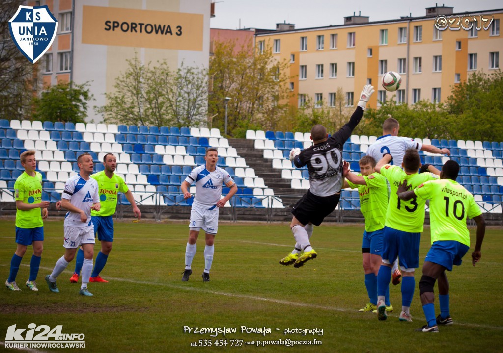 Unia Janikowo - Naprzód Jabłonowo Pomorskie 3.05.2017