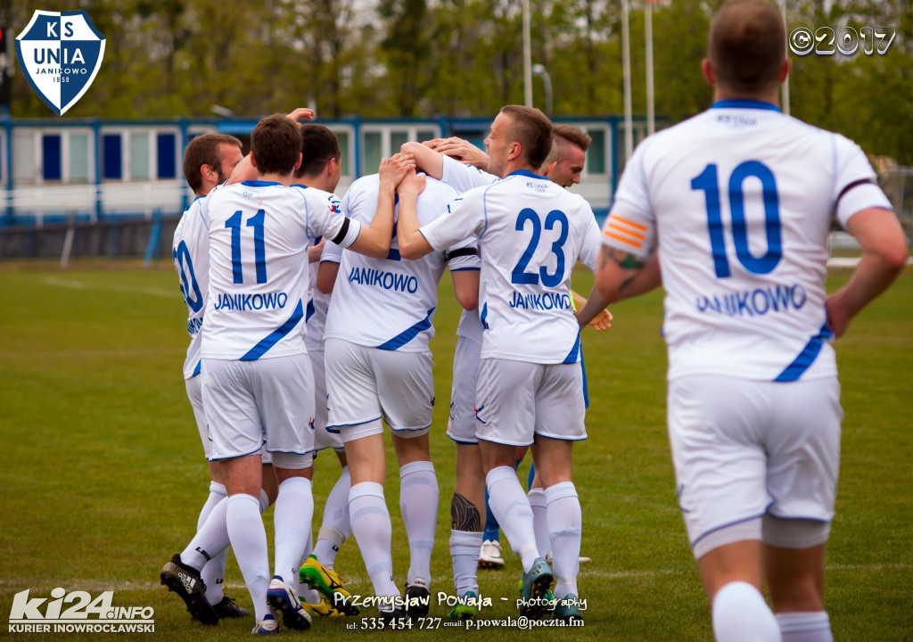 Unia Janikowo - Naprzód Jabłonowo Pomorskie 3.05.2017