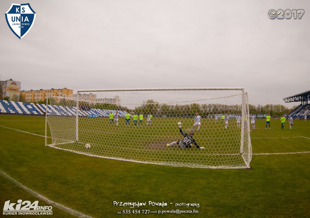 Unia Janikowo - Naprzód Jabłonowo Pomorskie 3.05.2017