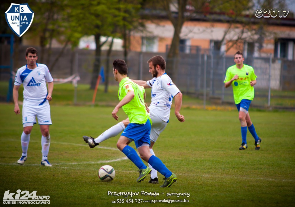 Unia Janikowo - Naprzód Jabłonowo Pomorskie 3.05.2017