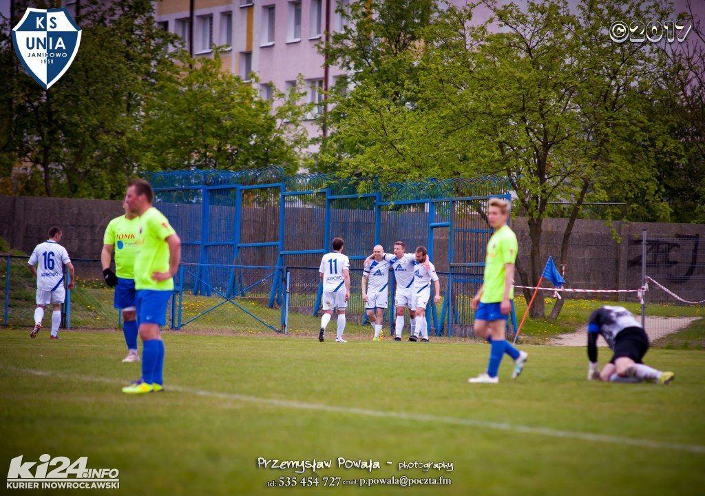 Unia Janikowo - Naprzód Jabłonowo Pomorskie 3.05.2017